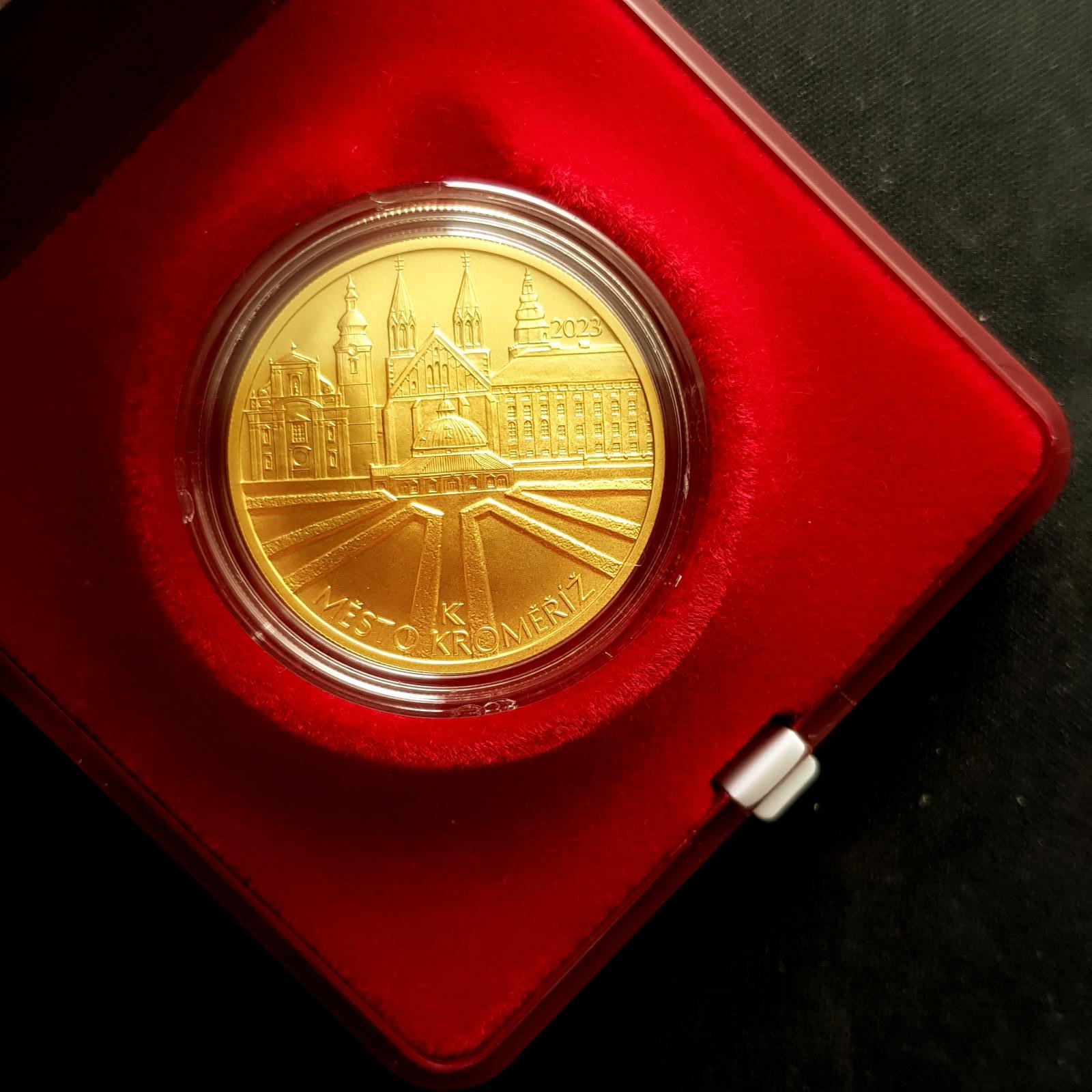 Zlatá minca 2023 Kč - bežná kvalita  - Numizmatika