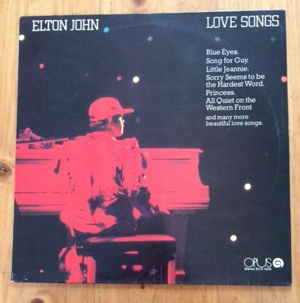 LP / ELTON JOHN - LOVE SONGS - OPUS | Aukro