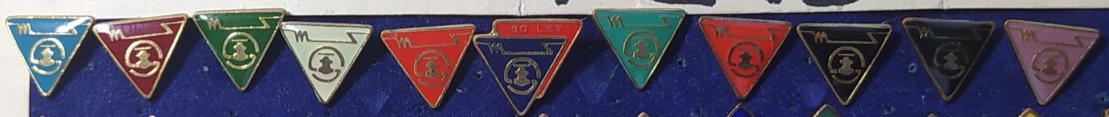 P213 Odznak MS - Modřanské strojírny Modřany - 11ks
