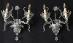 Párové nástenné lampy Murano - Starožitnosti