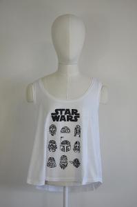 Star Wars dámske bavlnené tielko vel.L (Nové) Pôvodne 19.90 €