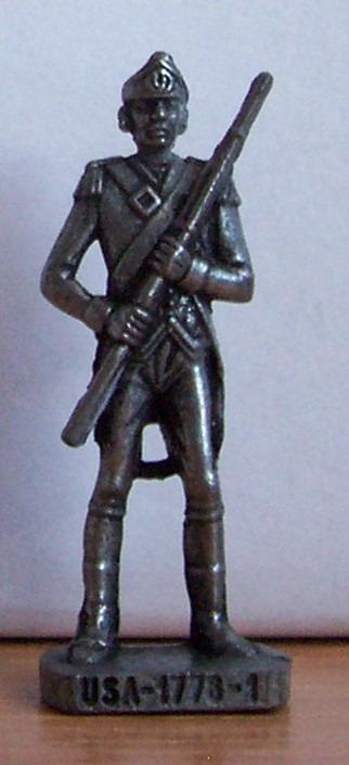Kovová figurka : USA-1778-1 SCAME Eisen tmavý 40mm