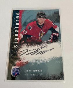 Jason Spezza - Be a Player Signatures - UD - 07/08 