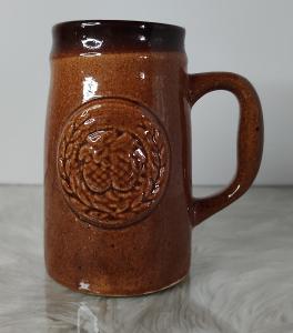 Pivní keramický džbán 15cm ( nepoužitý )