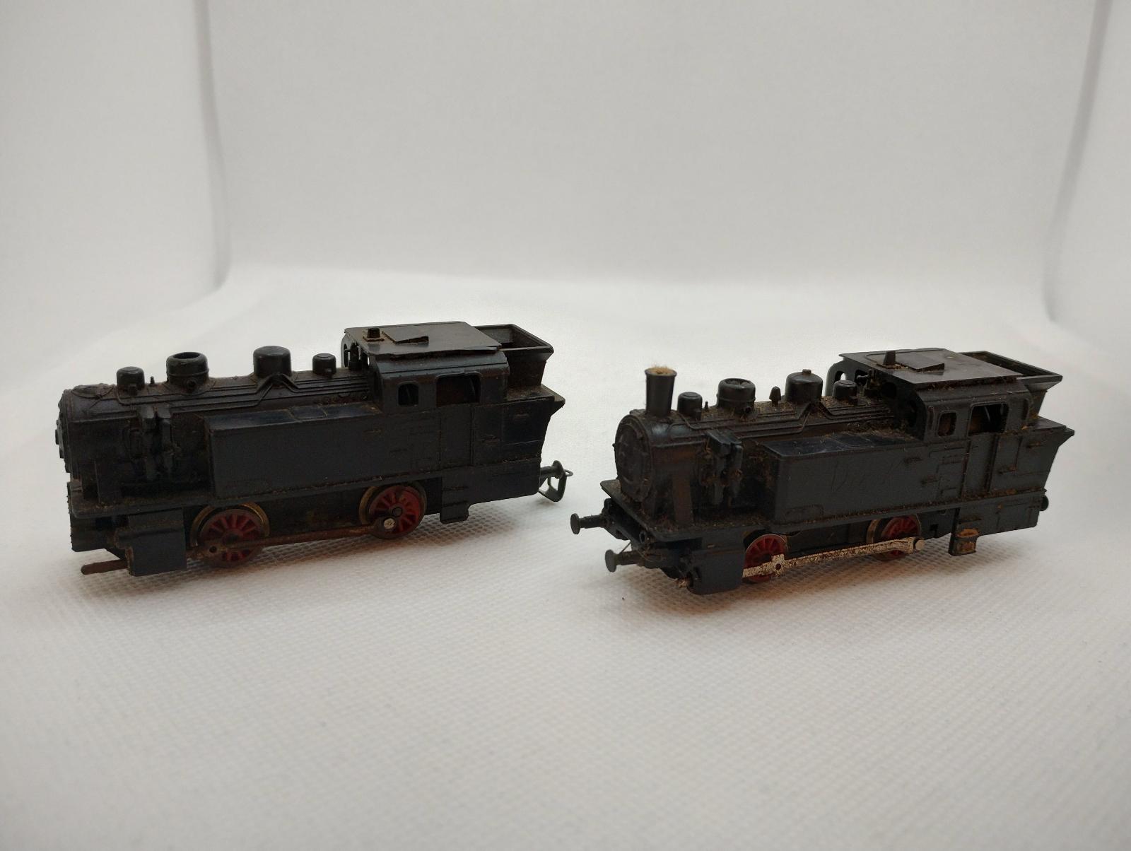 2x parná lokomotíva ŠTART - TT(B8P1) - Modelové železnice