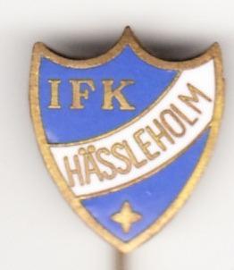 švédská 2. soutěž: IFK Hässleholm, smaltovaný, stick pin, 16 x 14 mm
