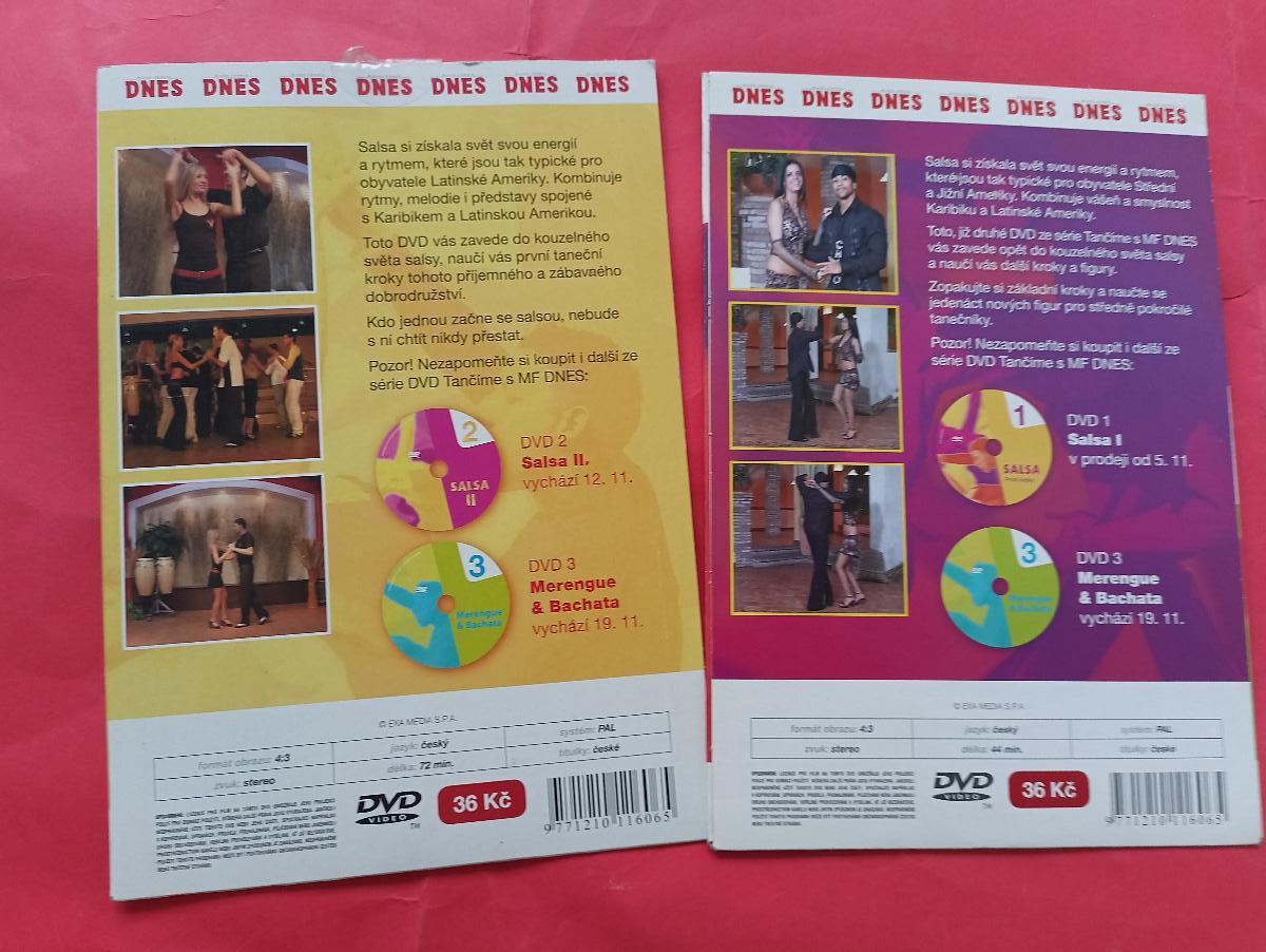 2x DVD Salsa Pro začátečníky + pro pokročilé - Film