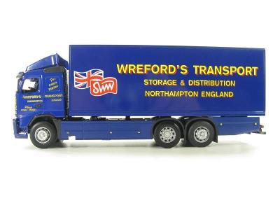 Volvo FH12 skříň - Wrefords Transport 1:50