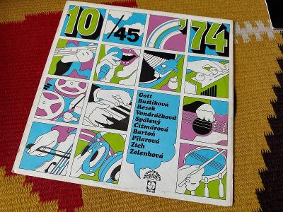 LP GRAMOFONOVÁ DESKA - 10/45 - 1974 
