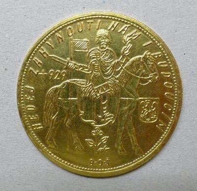 Zlatý svatováclavský 10 dukát 1929
