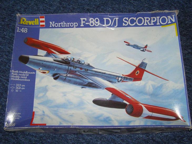 Northrop F D J Scorpion Revell Aukro