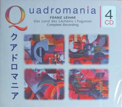 4 CD - Franz Léhar: Das Land des Lächelns, Paganini  (nové ve folii)