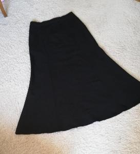 Dámská dlouhá sukně, vel. S/M (38)- černá, jak NEW