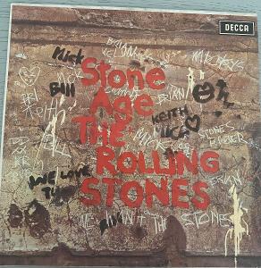 LP VINYL-THE ROLLING STONES : STONE AGE - GRAM. CO. OF INDIA 1971 TOP 