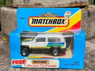 Matchbox MB 27 - Jeep cherokee [NEROZBALENO]