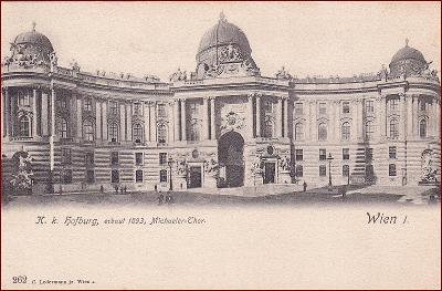 Wien (Vídeň) * Hofburg, císařský palác, architektura * Rakousko * Z232