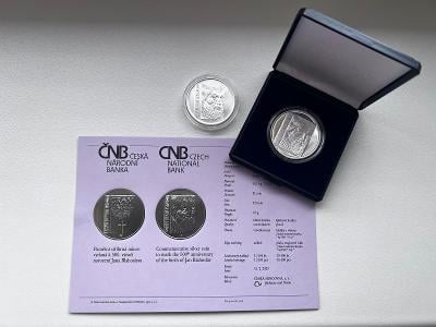 Stříbrné mince ČNB / 200 Kč / BK+PROOF / Jan Blahoslav