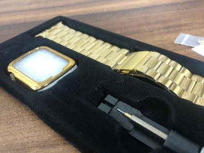 Apple watch zlatý remienok | Series 1-8, SE | 42/44/45mm | NEROZBALENÉ