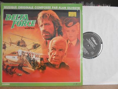 Alan Silvestri – Delta Force LP 1986 vinyl Francie Film Soundtrack 