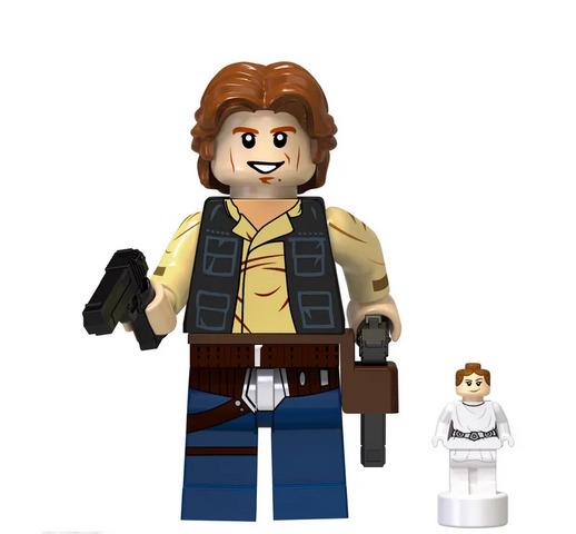 Han Solo a bábika princezná Leia - Star Wars - Deti
