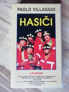 VHS - PAOLO VILLAGGIO : HASIČI - 1985