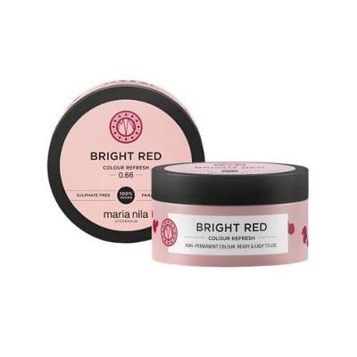 Maria Nila - Jemná vyživující maska Bright Red 0.66 odstín - 100 ml