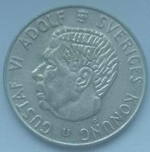 Švédsko 1 koruna 1963