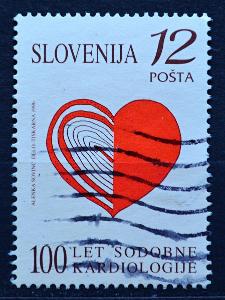 SLOVENIA,1996. Kardiologie, #186/ KT-66a