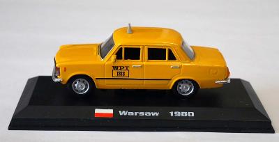 autíčko-sběratelský model Fiat 125p / taxi Warsaw-1980 (1:43) Amercom