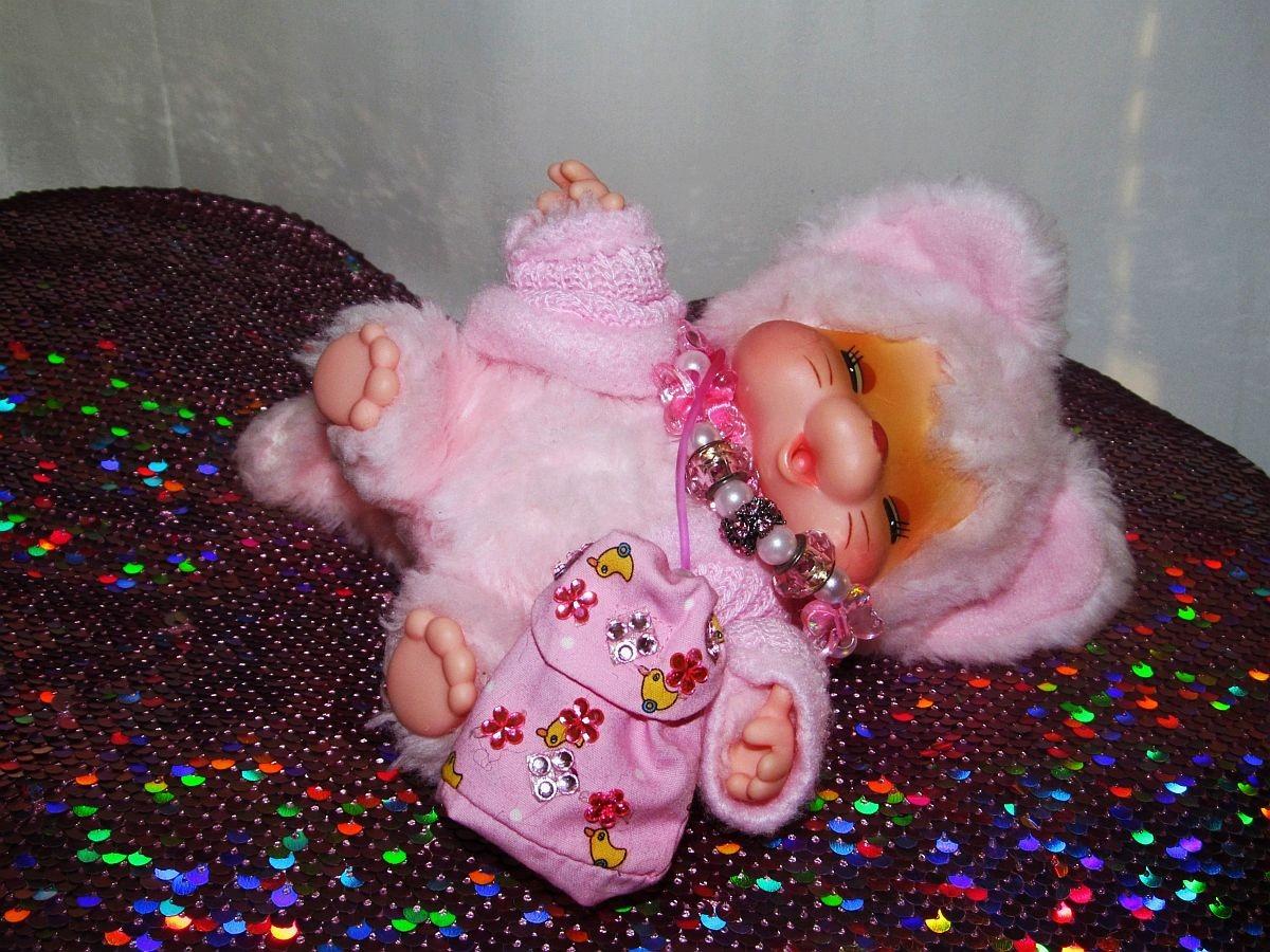 Peluche Pinky MONCHHICHI