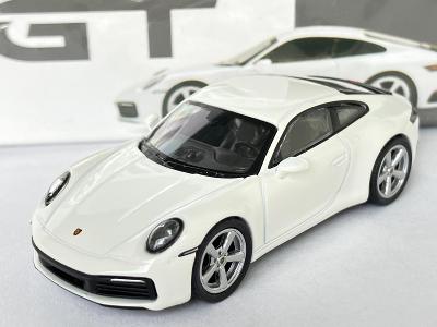 Porsche 911 Carrera S - White - 1/64 MiniGT #380 (H8-x)