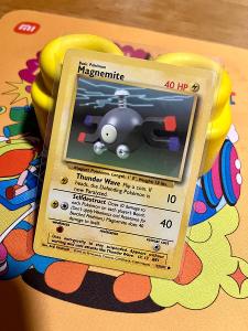 Magnemite Pokemon TCG Base Set 1999