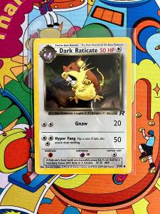 Dark Raticate Pokemon TCG Team Rocket 2000