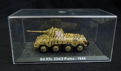 Sd.Kfz.234/2 Puma Diecast ALTAYA / IXO 1:72 German Armoured Car 1944