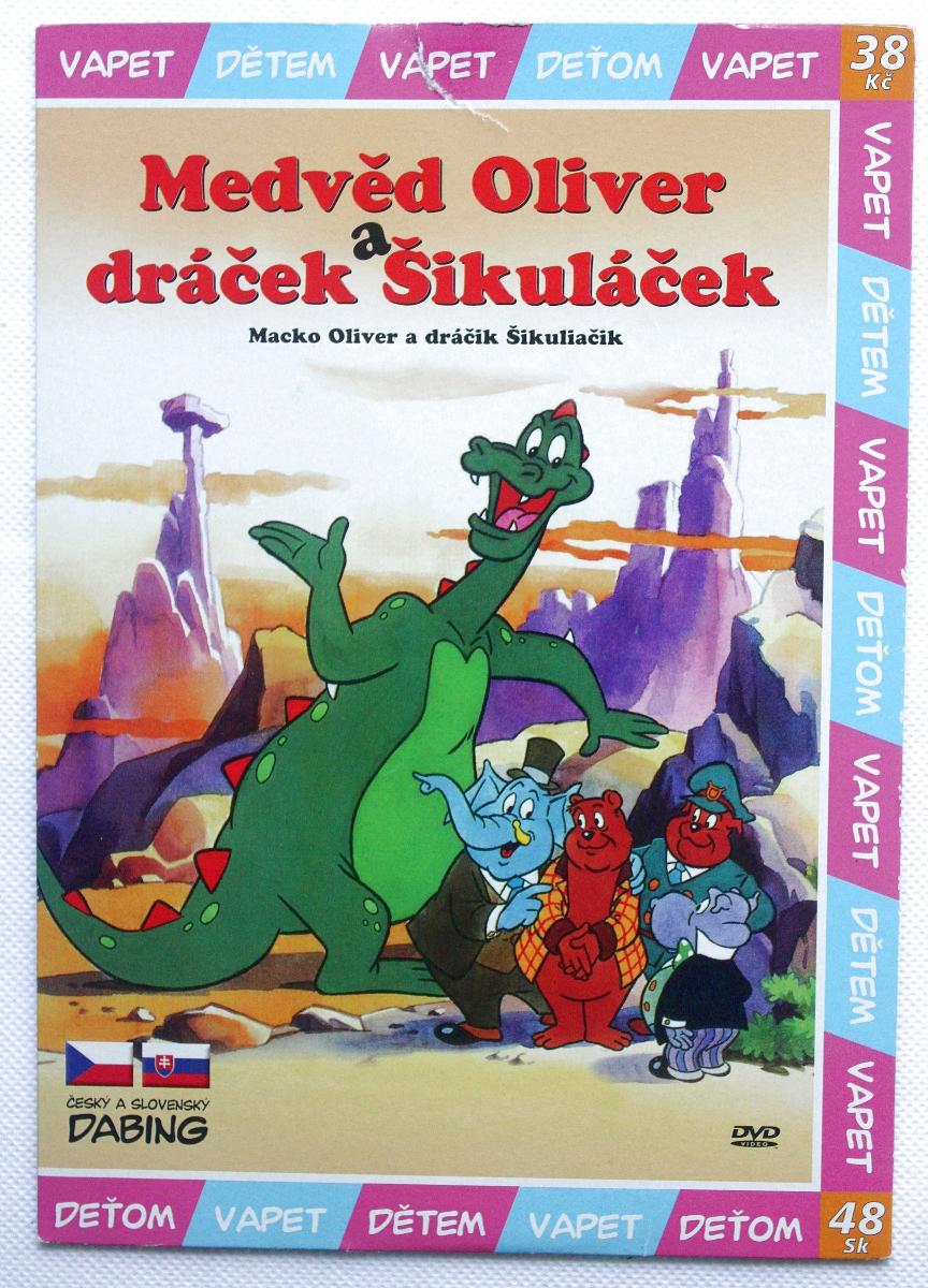 DVD - Medveď Oliver a dráčik Šikuláčik (k6) - Film