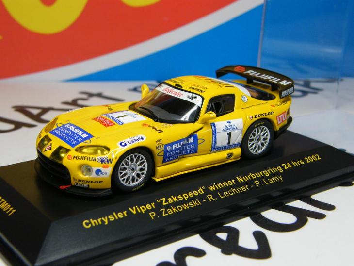 7/23 Chrysler Viper Zakspeed winner Nürburgring 24hrs 2002 - IXO 1