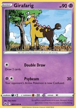 Pokemon TCG: Girafarig (CRZ 061)