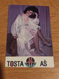 KK 020723 - retro, žena, akty, Tosta, 1ks