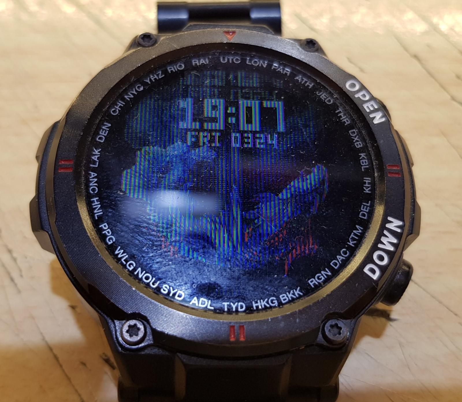 Hodinky WOWME Gladiátor SW22 fungujú, ale LCD je dvojmo - Šperky a hodinky