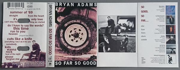MC kazeta  Bryan Adams – So Far So Good (1993) - Hudební kazety