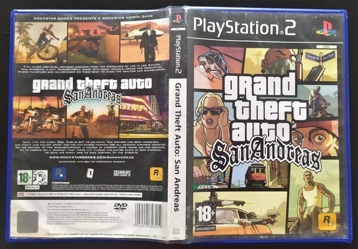 gta san andreas ps2 pal