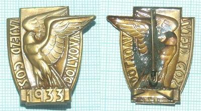 Odznak - Sokol - Zakarpatí Lvov