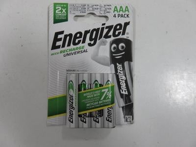 Nové Energizer nabíjecí baterie AAA HR03 micro 500mAh 4 ks  