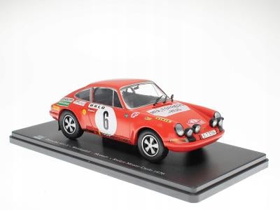 Die cast 1/24 Modellino Auto Porsche 911 S Rally Monte Carlo 1970 B.  Waldegard