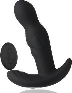 Anální kolík- Stimulátor prostaty s 9 vibračními režimy -Otočný - NOVÝ