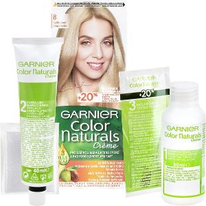 GARNIER Color Naturals Permanentní Barva Na Vlasy 8.0 Světlá Blond