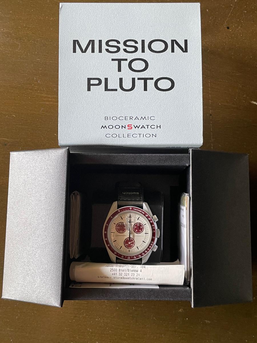 Swatch x Omega MISSION TO PLUTO-