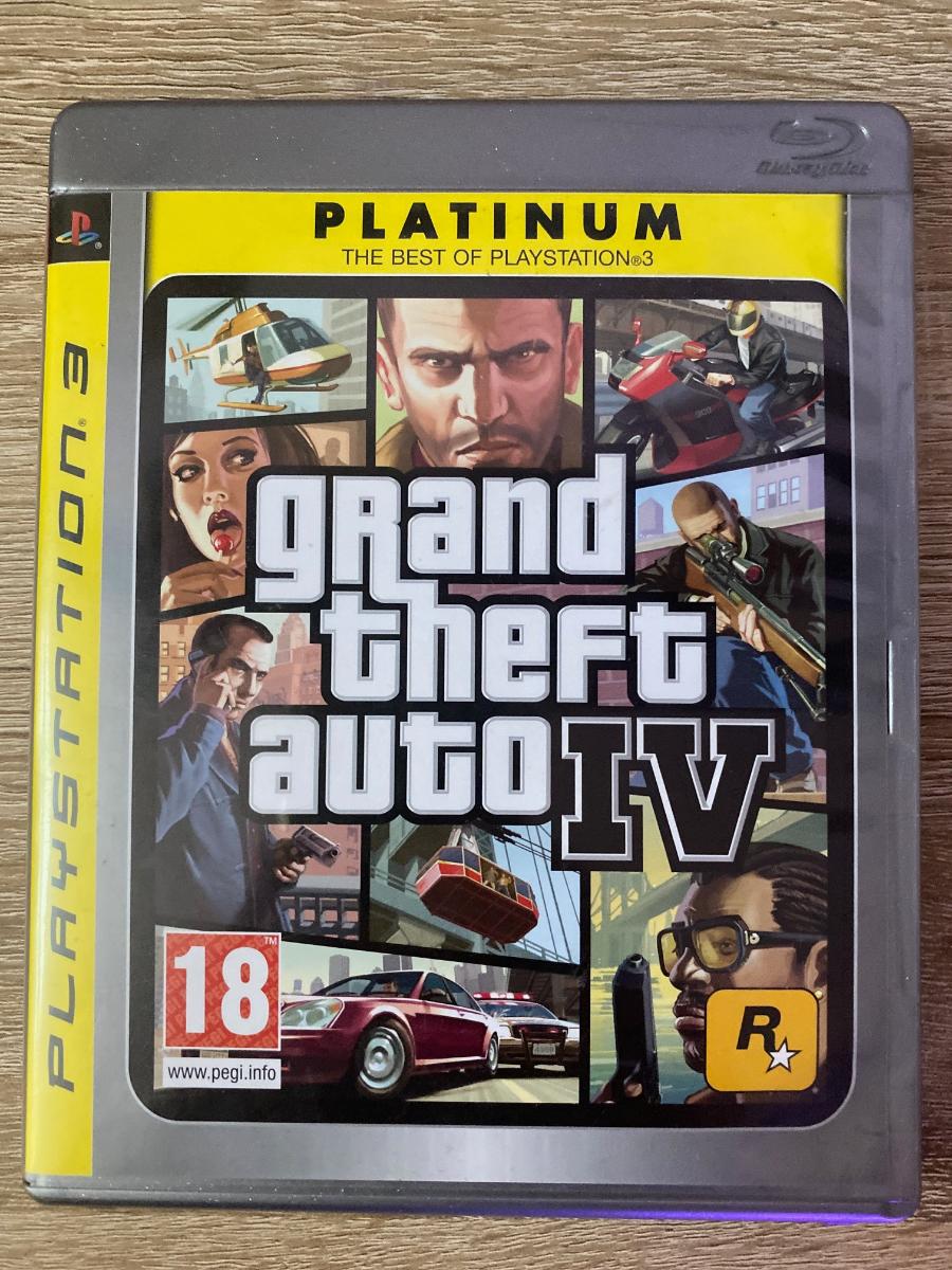 Hra PS3 - Grand Theft Auto IV - Hry