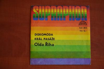 SP OLDA ŘÍHA Diskomóda / Král pasáže 1983 SUPRAPHON