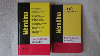 Němčina pro pokročilé samouky, klíč, slovníčky - kol.autorů, 1993